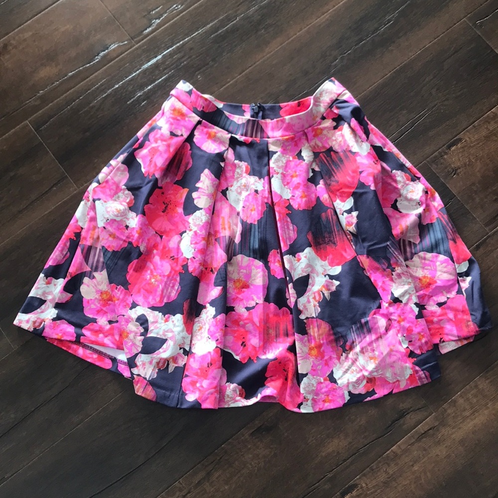 Cynthia Rowley full floral skirt